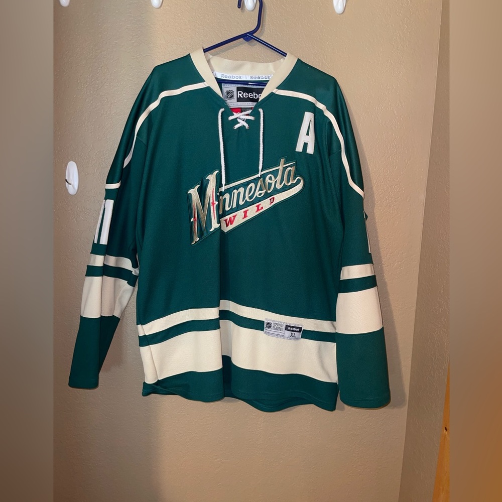 Retired Minnesota Wild Jersey